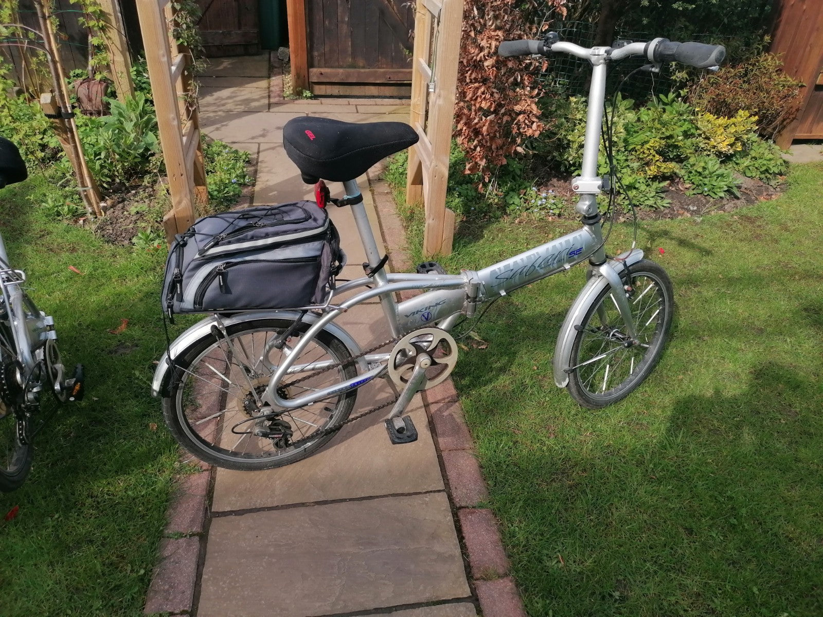 2  Viking Safari Native Folder SE , Alloy frame 20" 6-Speed Folding Bikes Silver