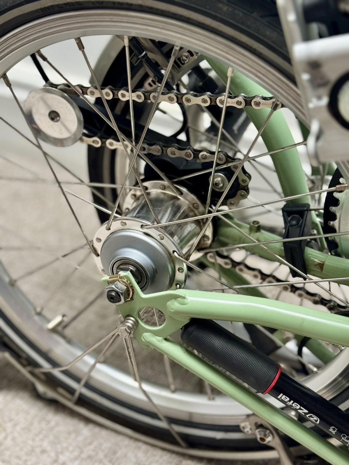 Brompton Bike - H3L – Matcha Green  – Excellent Condition