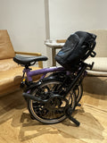 Brompton M4L 2023 Folding Bike Purple