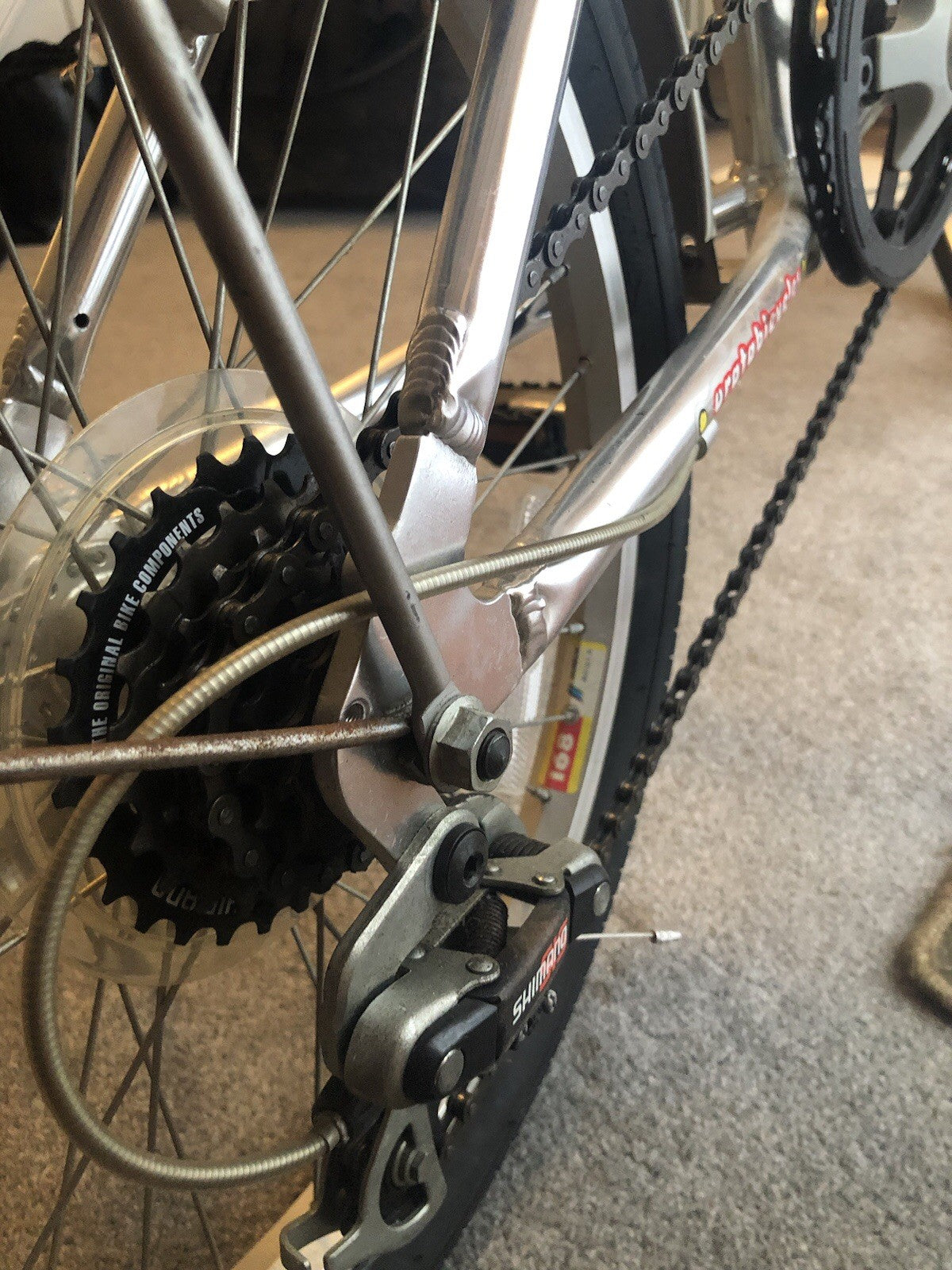 Folding Bike UrataBike -20inch Wheel Folding Silver Used