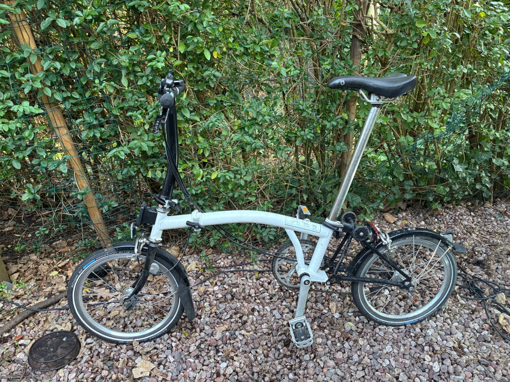 brompton folding bike 6 speed c line