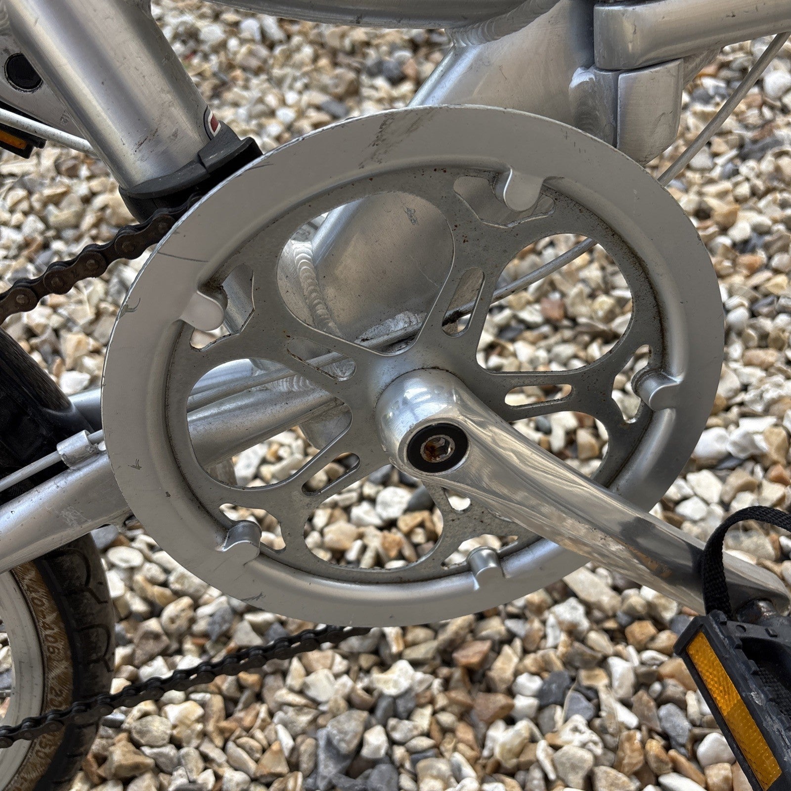 Dawes Folding Bike Silver