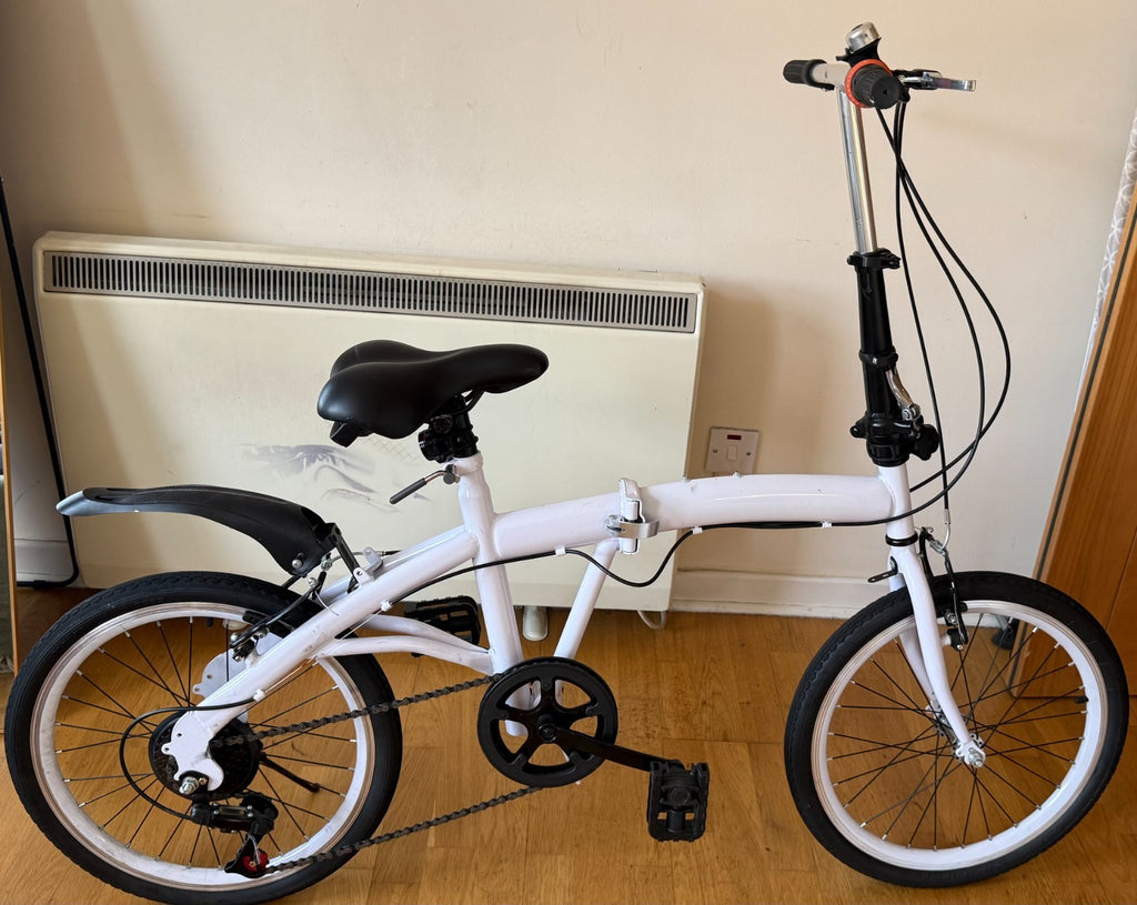20" Folding Bike Adults Bicycle Lightweight Alloy Bicycle Folding City Bike UK