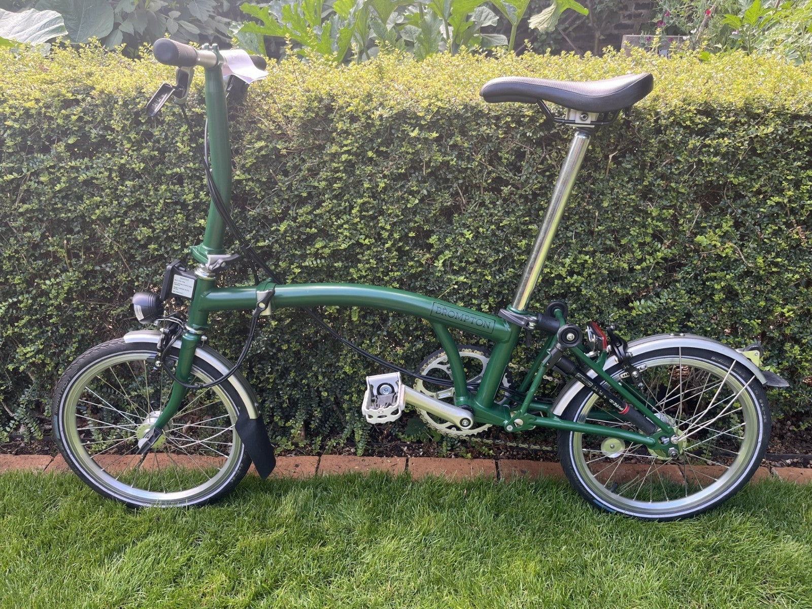 Brompton C Line 3 Speed - Dynamo Lights - Just Serviced - Clapham Cycles