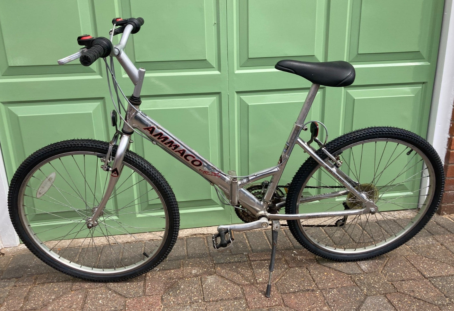 Unisex Ammaco Town & Country Folding Aluminium Hybrid Bike 26” wheels
