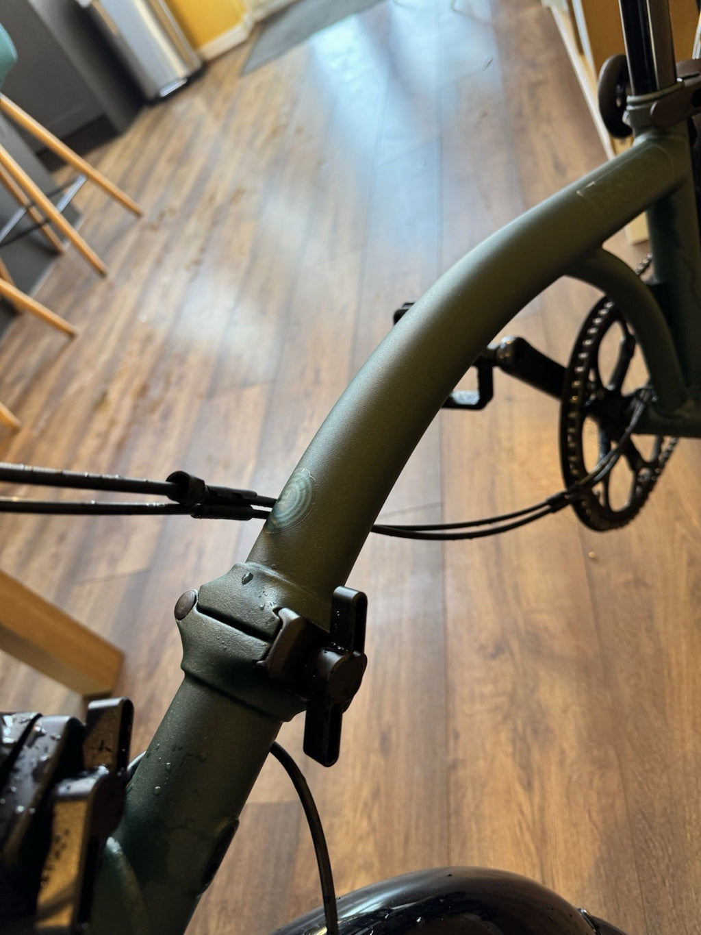 Brompton G Line 8-Speed Folding Bike Size Medium Forest Green