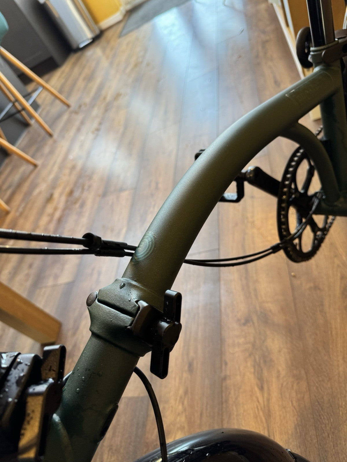 Brompton G Line 8-Speed Folding Bike Size Medium Forest Green