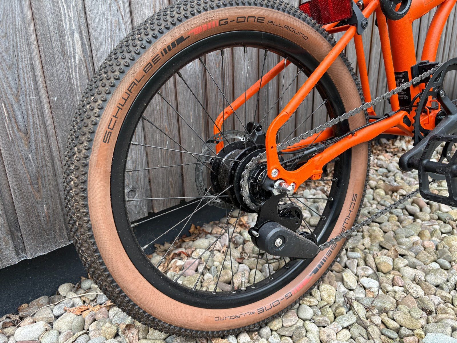 Brompton G Line - 8-speed - Adventure Orange - M