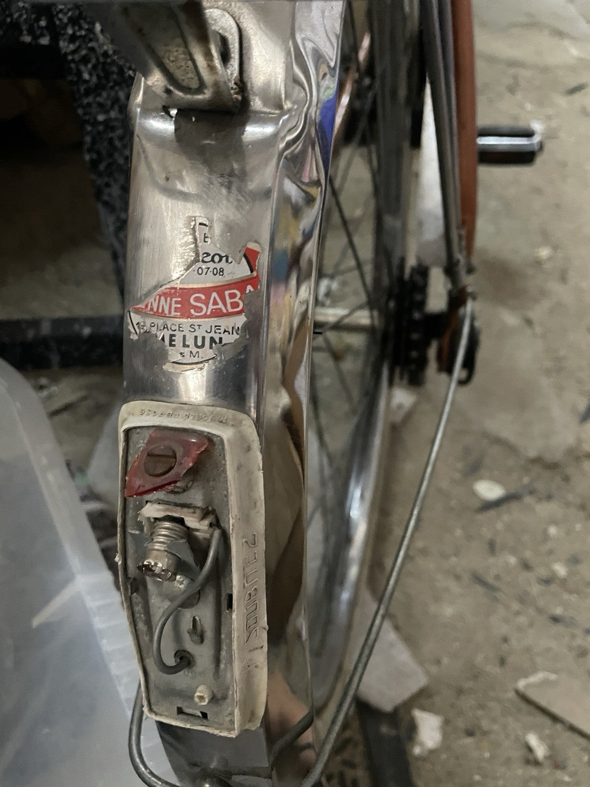 Peugeot Vintage Folding Shopper Bike 1972 Steel Frame collection N4 London
