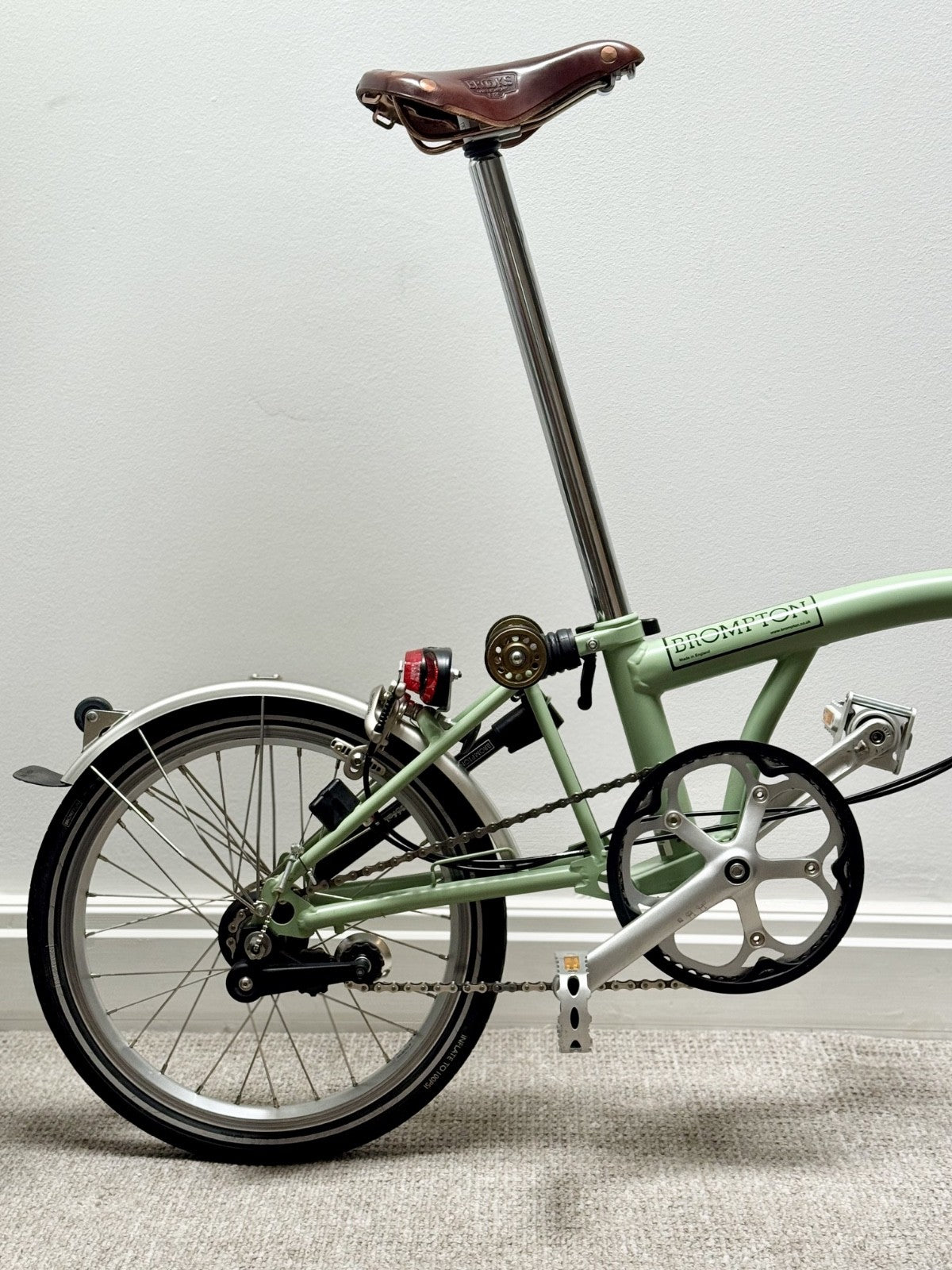 Brompton Bike - H3L – Matcha Green  – Excellent Condition