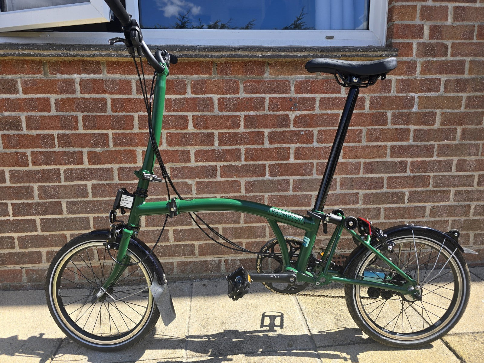 2024 Brompton C Line M6L Racing Green 6 Speed - Folding bike