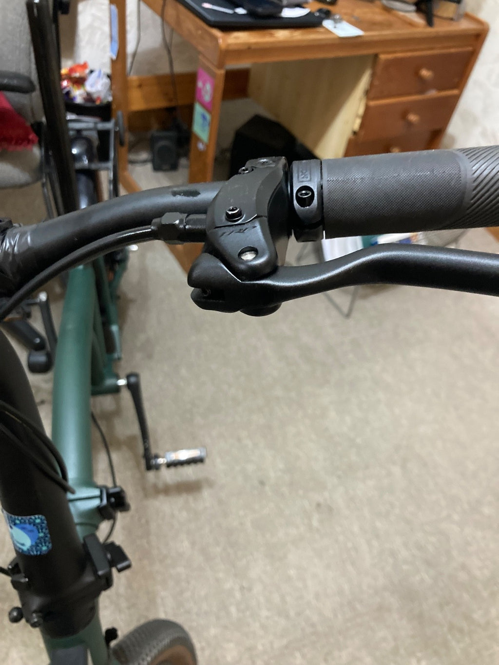 Brompton G Line S/M folding bike.
