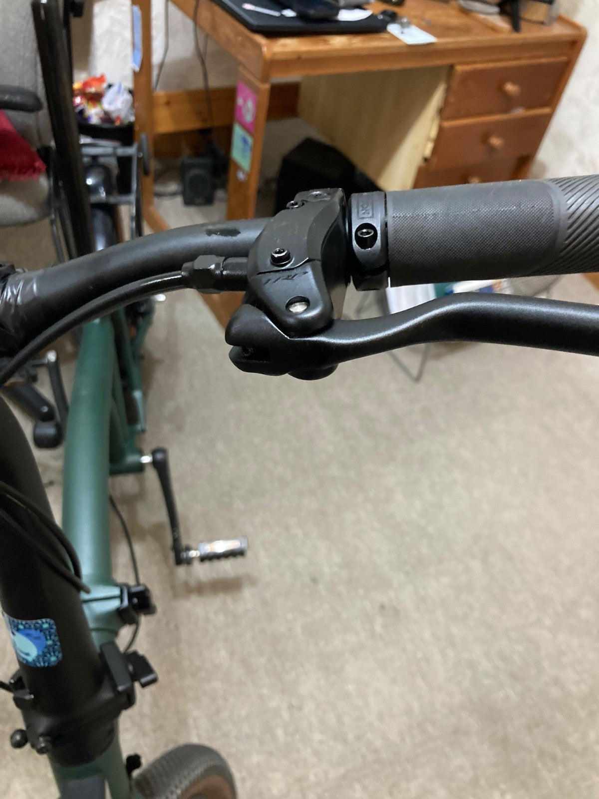 Brompton G Line S/M folding bike.