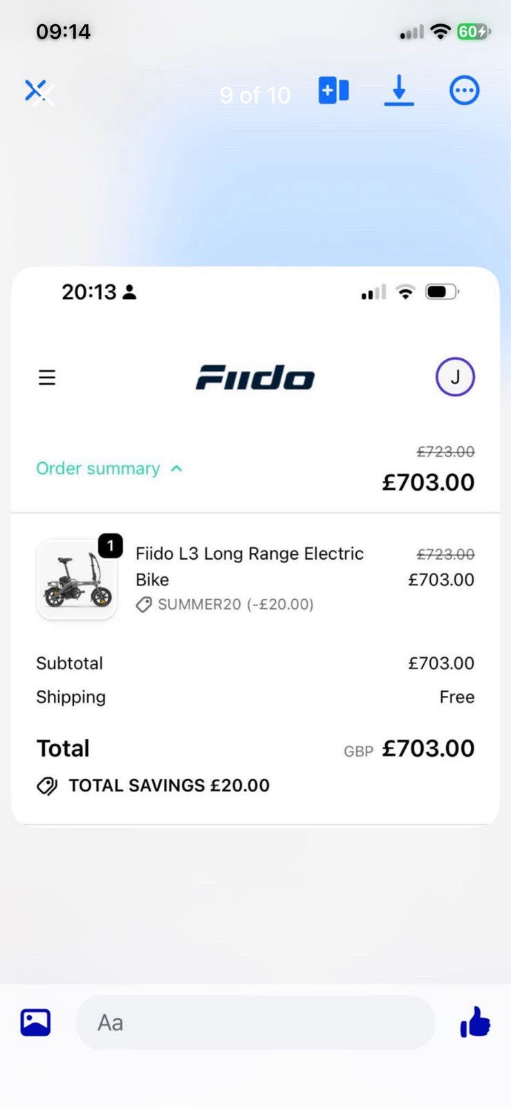Fiido L3 Folding Bike Many Upgrades £1000 Spent