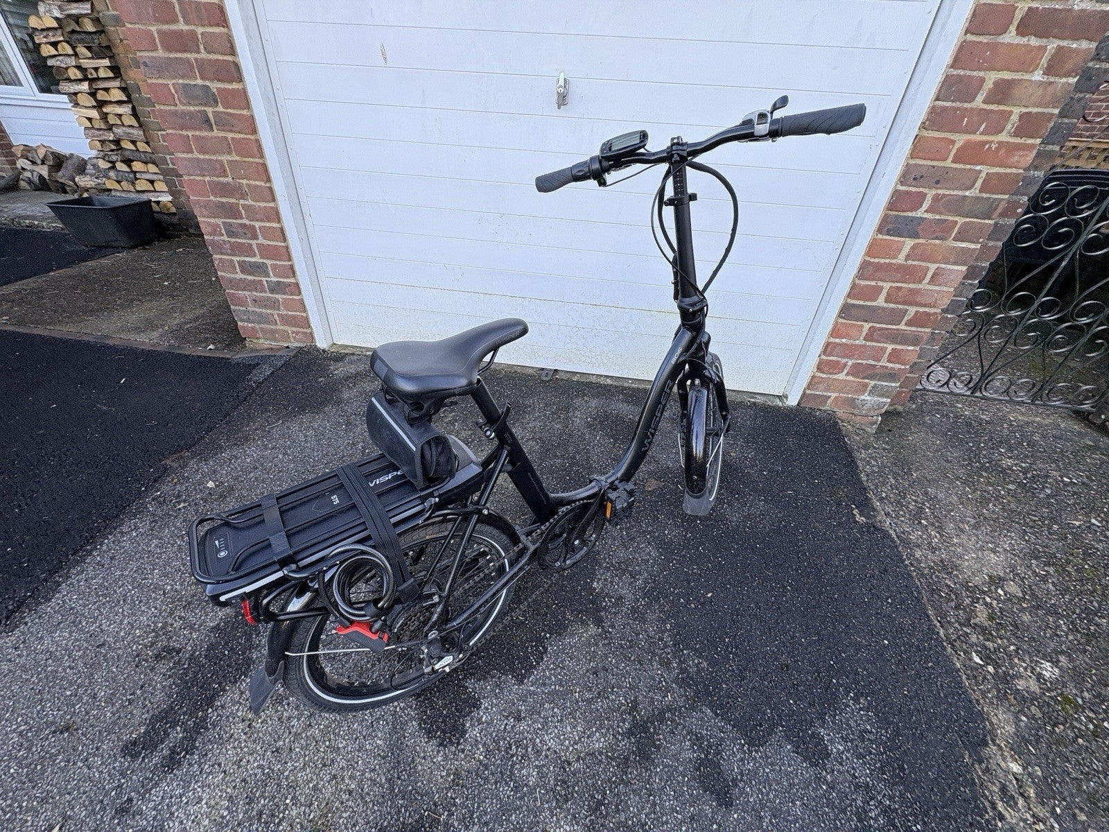 wisper 806 folding bike NO BATTERY