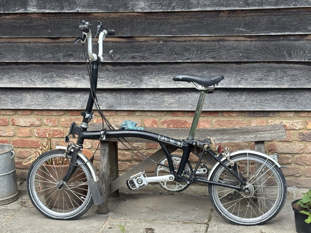 brompton 6 speed folding bike