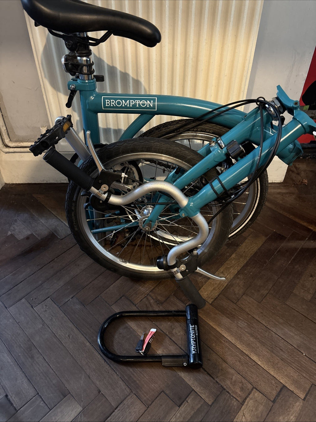 Brompton B75 16" Folding Bike - Blue - Discontinued - VGC - Classic Shape