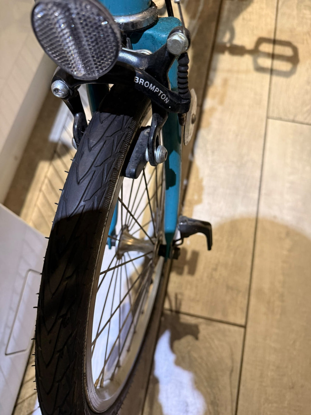 Brompton B75 16" Folding Bike - Blue