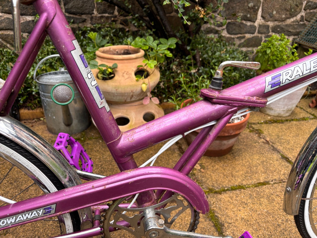 Vintage Classic Raleigh Stowaway Folding Bike –  Ready to Ride