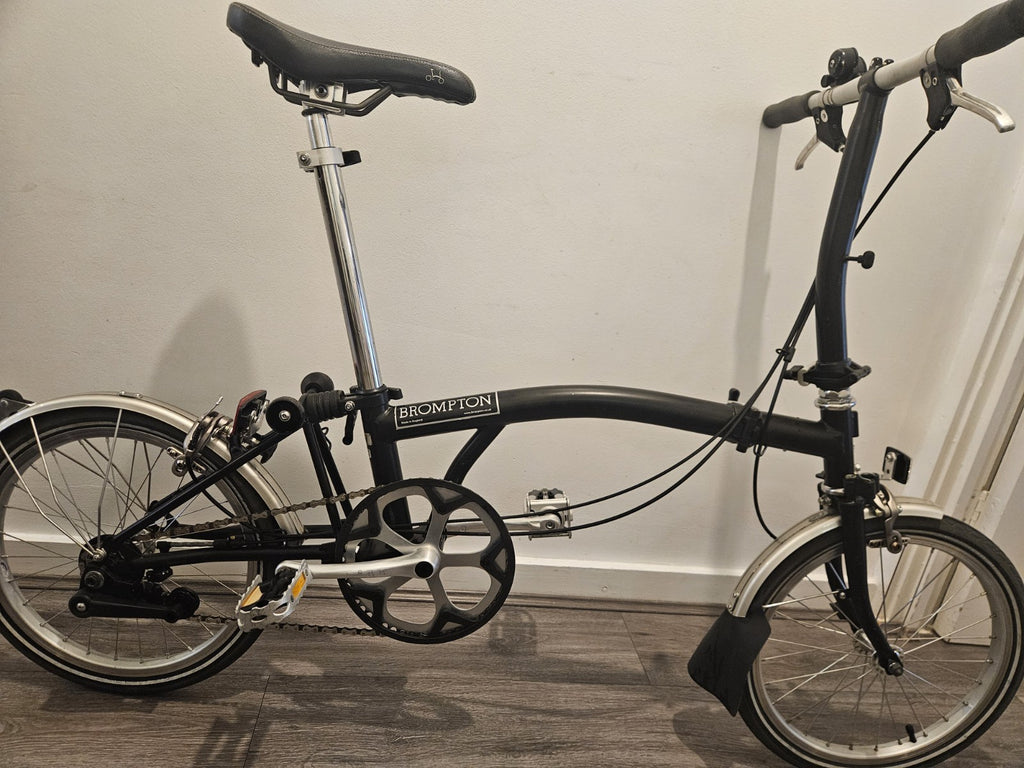 Brompton Folding Bike 2-Speed, Black