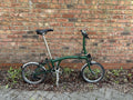 Brompton C Line 6-Speed 2017 Racing Green Folding Bike