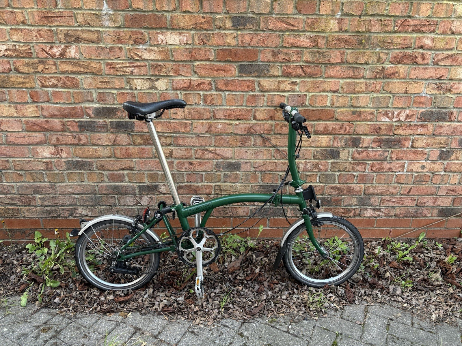 Brompton C Line 6-Speed 2017 Racing Green Folding Bike