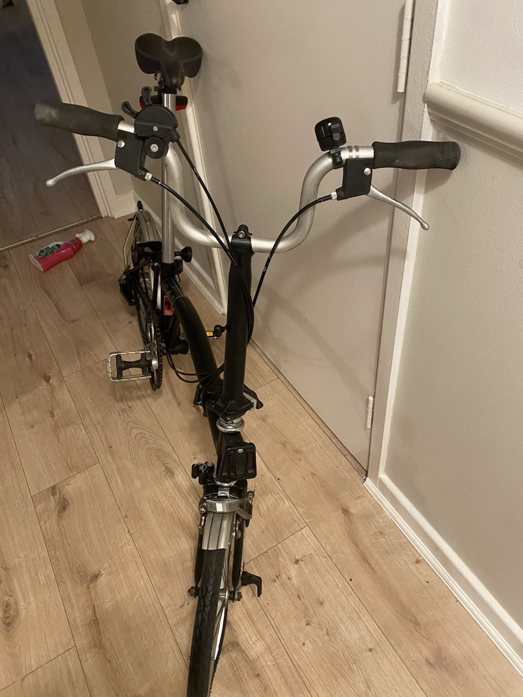 Brompton Folding Bike 3-Speed, Black