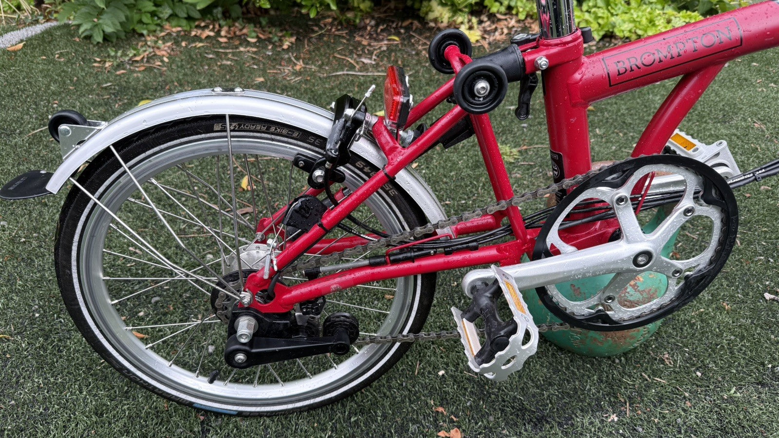 Brompton  C Line Explore, 6-Speed, Red, High Handlebar 2021
