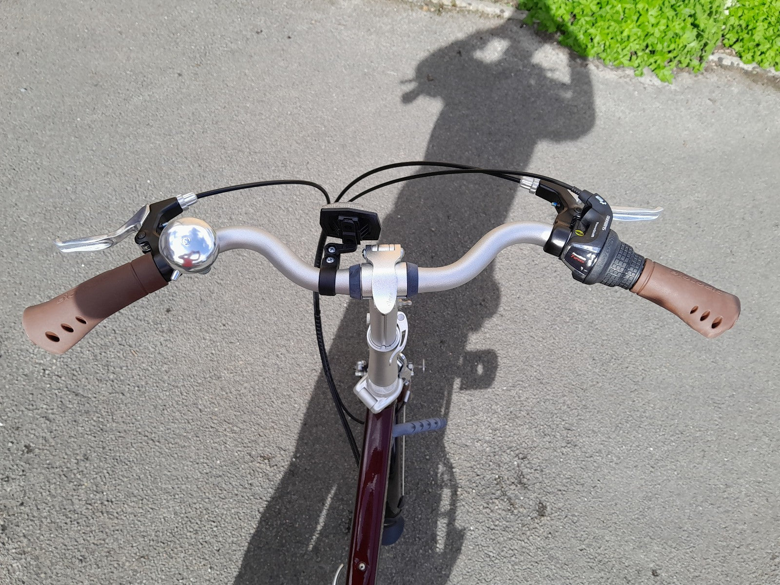 Bickerton Argent 1707 Mark B folding bicycle, red, 7 gears, gel saddle