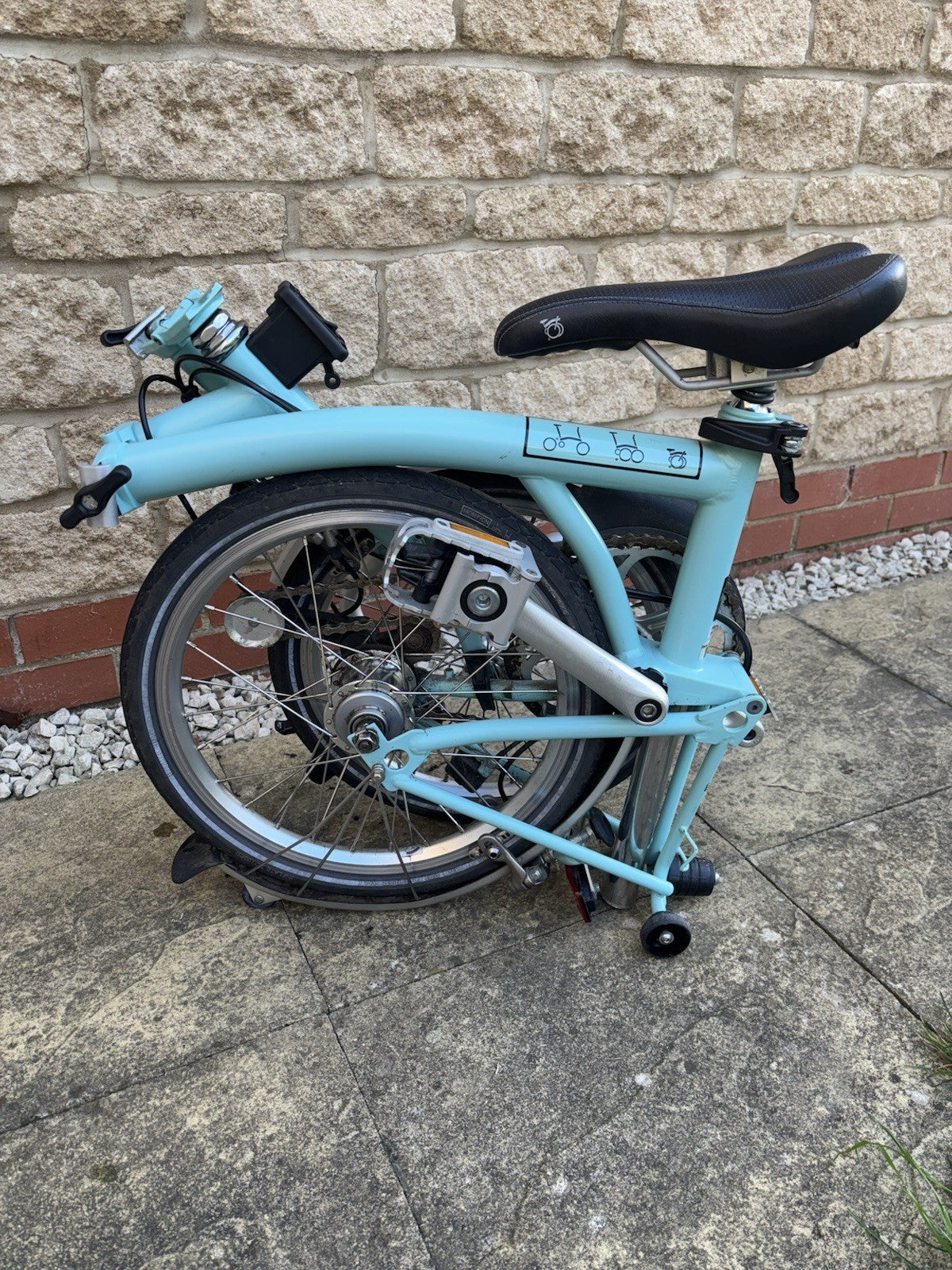 Brompton Folding Bike Turkish Green