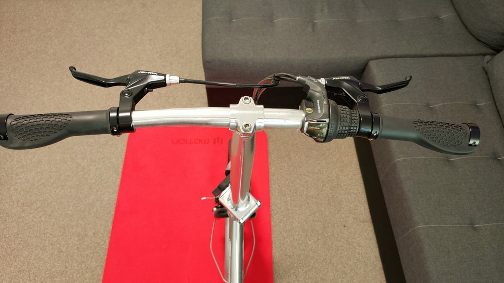 Apollo Transition Folding Bike 6-Speed Shimano Gears, 20-inch Wheels