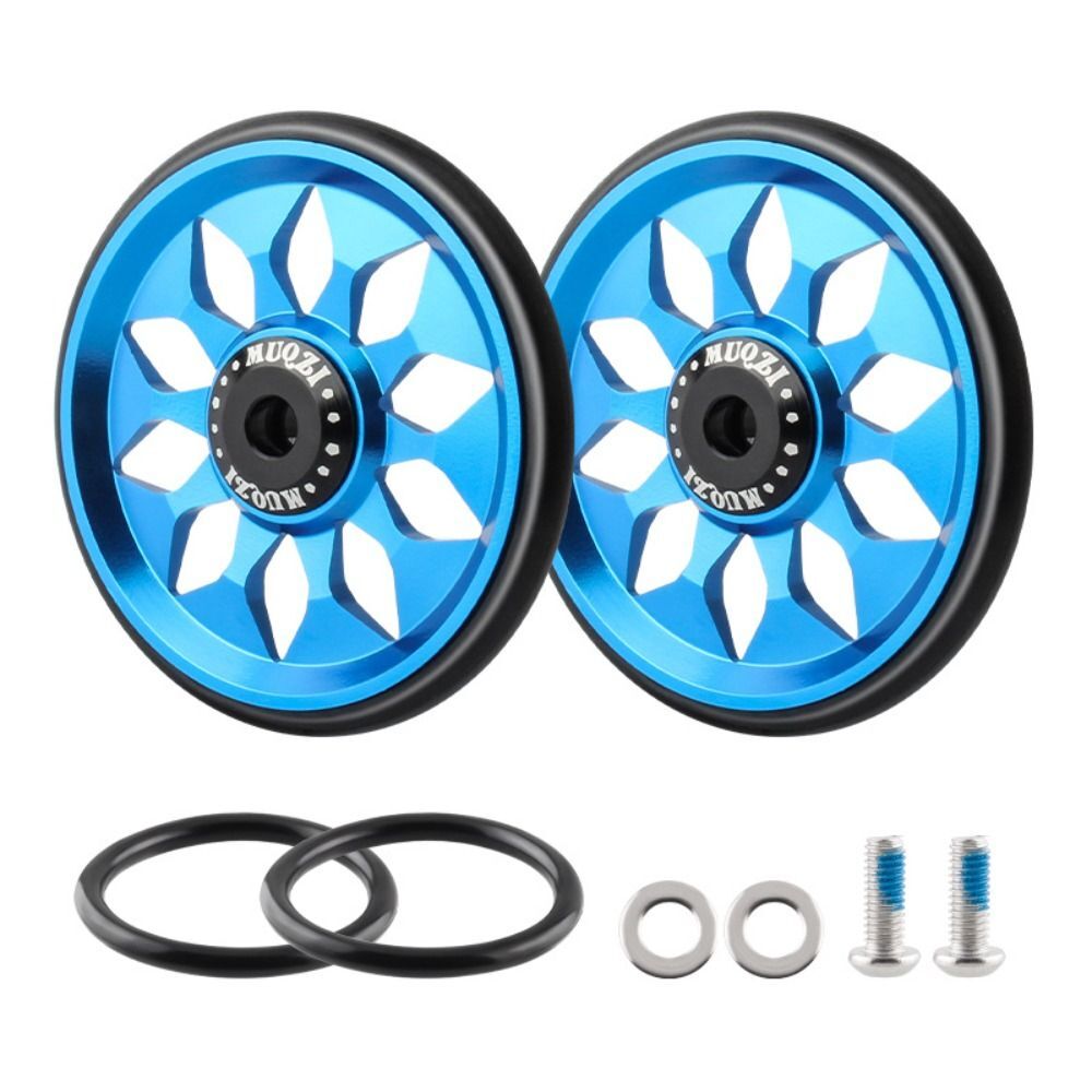 1 Pair Ceramic Bearing Easy Wheel for Brompton Folding Bicycle Bike