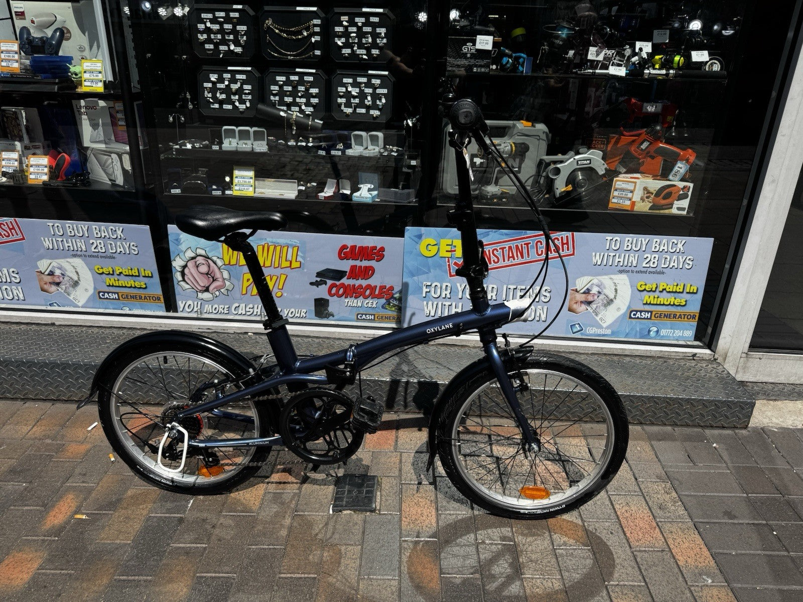 Foldable Bicycle Oxylane Tilt 500