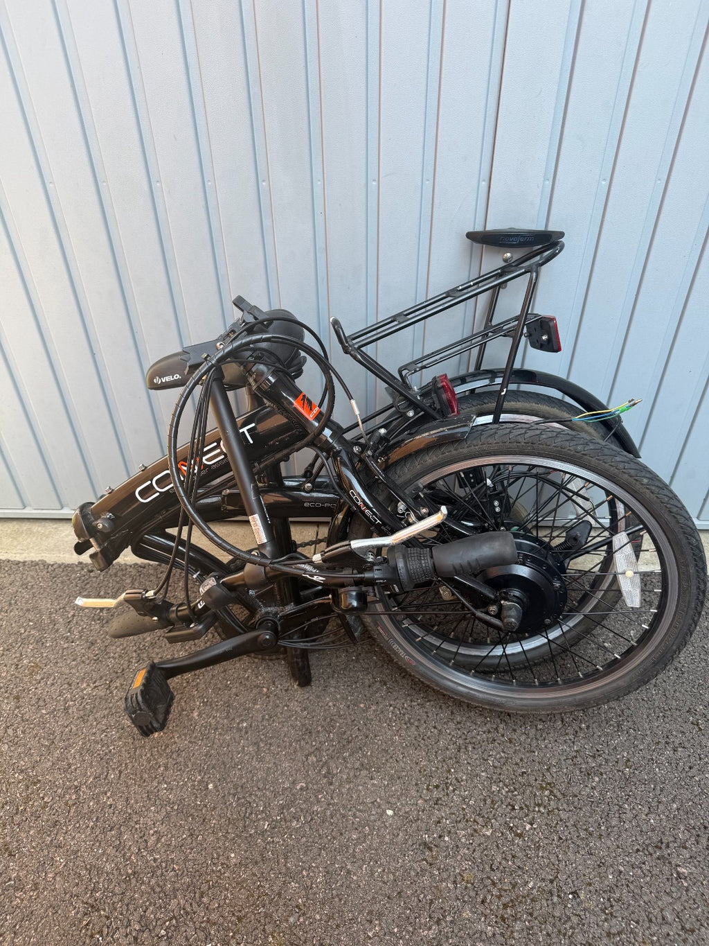 Unisex Mens Womens Black Aluminium Coyote Folding Bike - Spares Repair