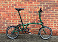 2023 brompton c line 6 speed british racing green