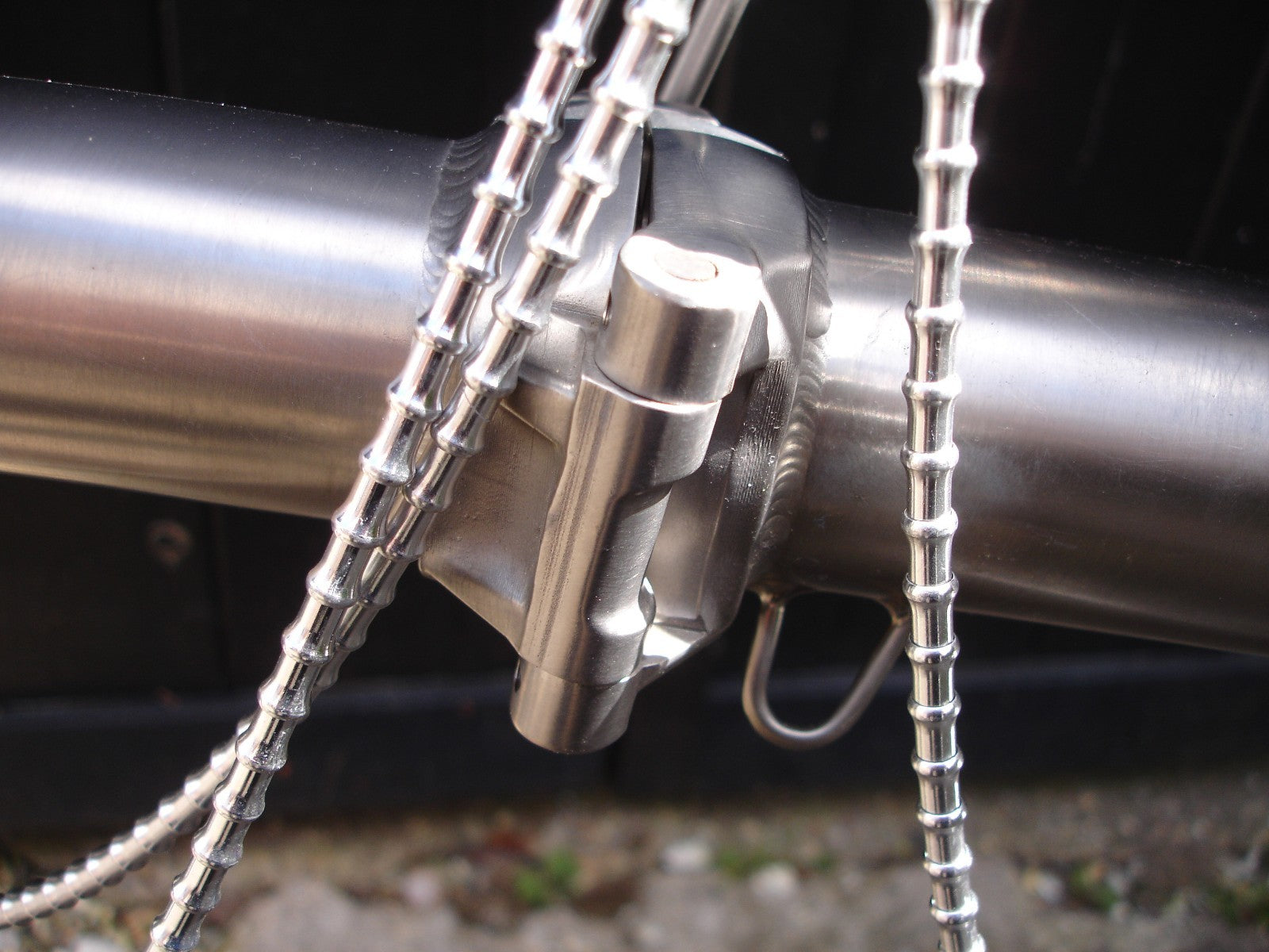 Brompton Project Bike S3E-X Superlight Polished Titanium   7.23 KG  Bicycle