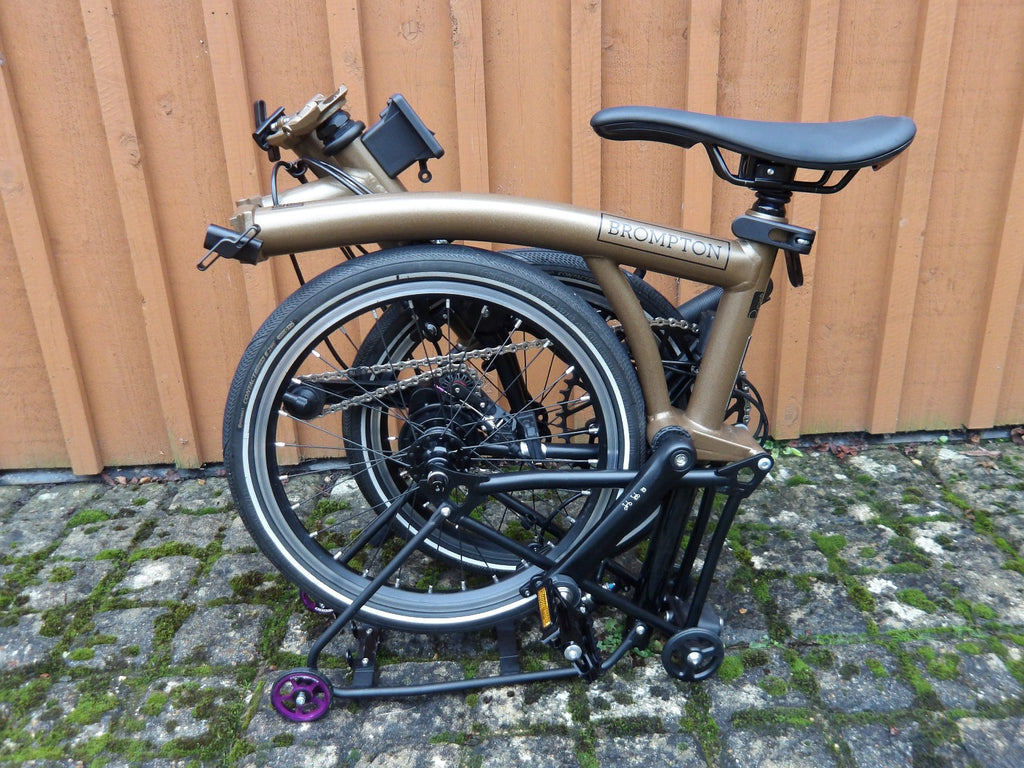 Brompton P Line 4 speed 2025 Metallic Bronze