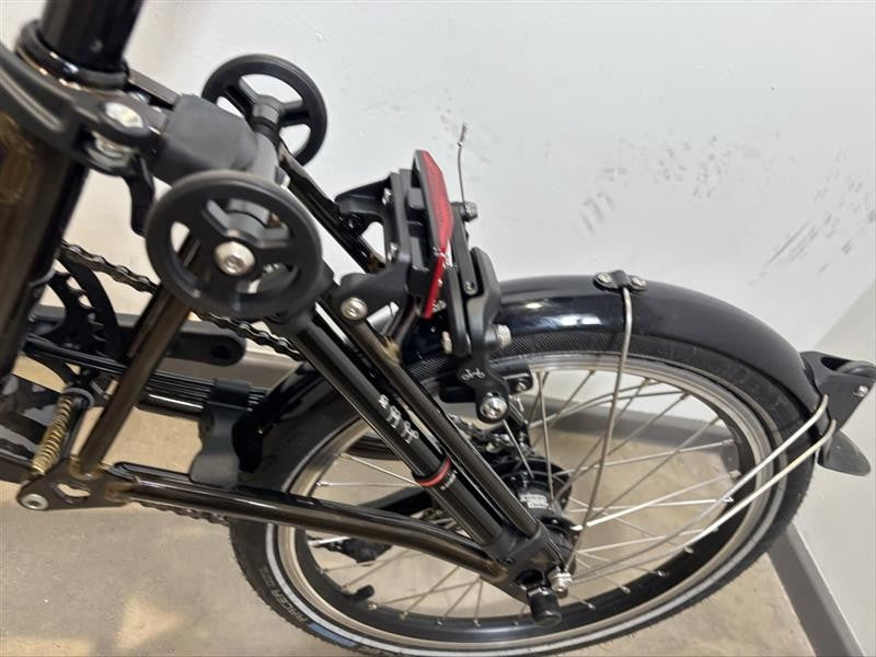 Brompton C Line 12 Speed - Mid - Black Lacquer