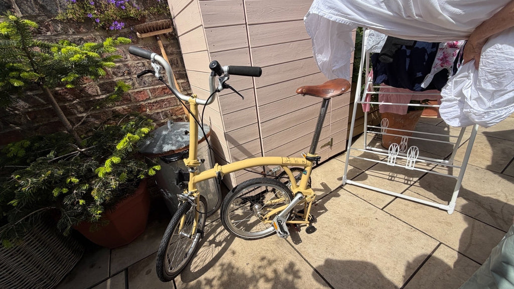 Brompton Single Speed folding bike owned from new