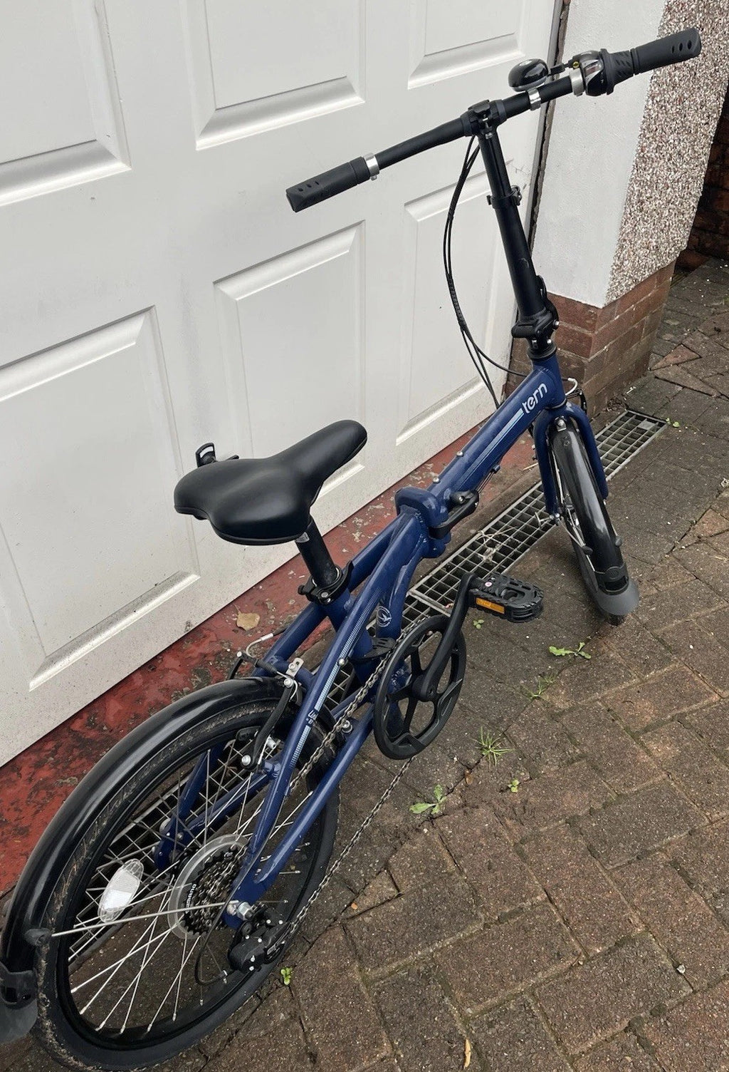 Tern Link B7 Folding Bike, Midnight Blue