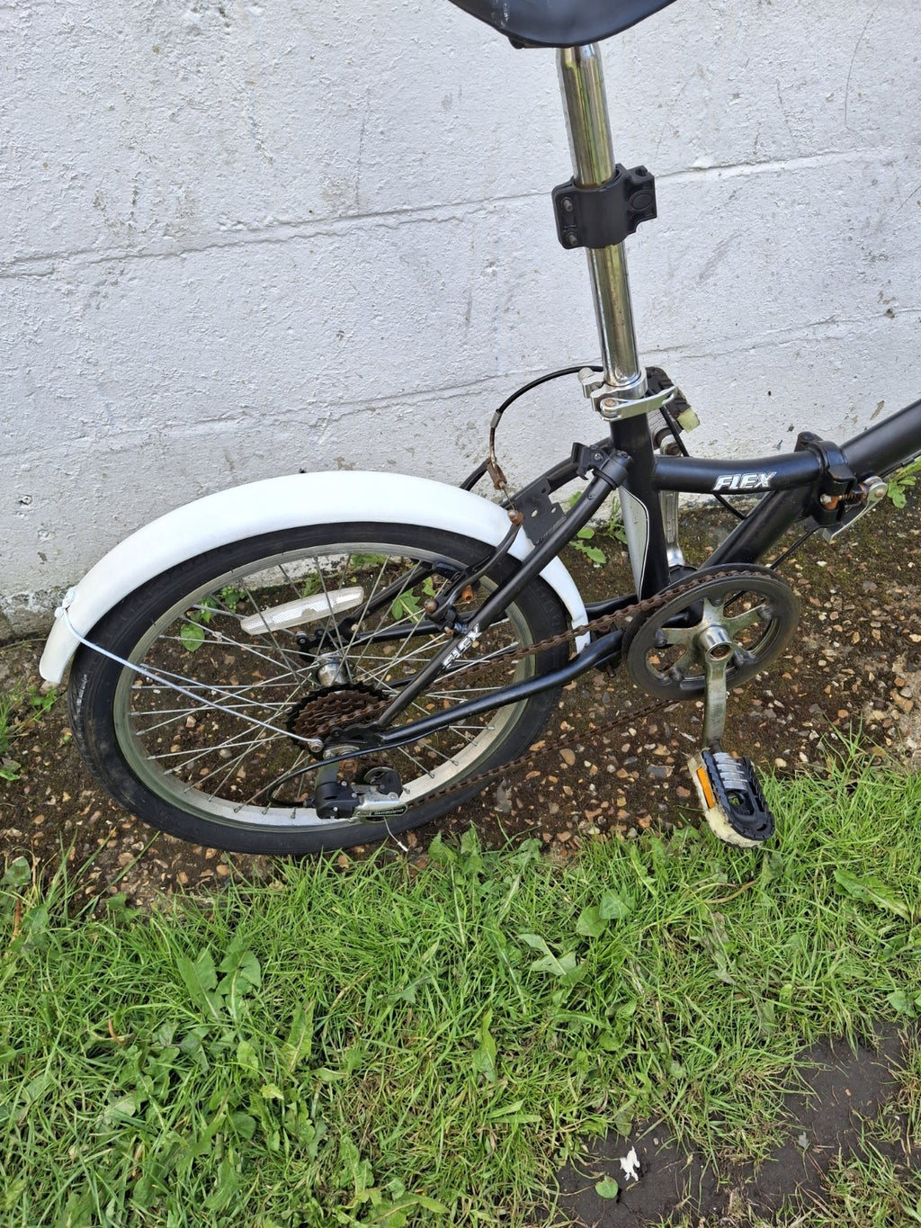 Challenge Flex Folding Bike Black, for Commuting and Camping