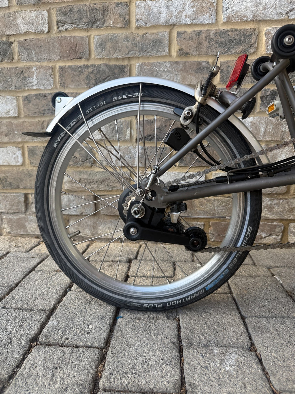 Brompton S6L-X Black - Superlight Titanium - WORLDWIDE SHIPPING