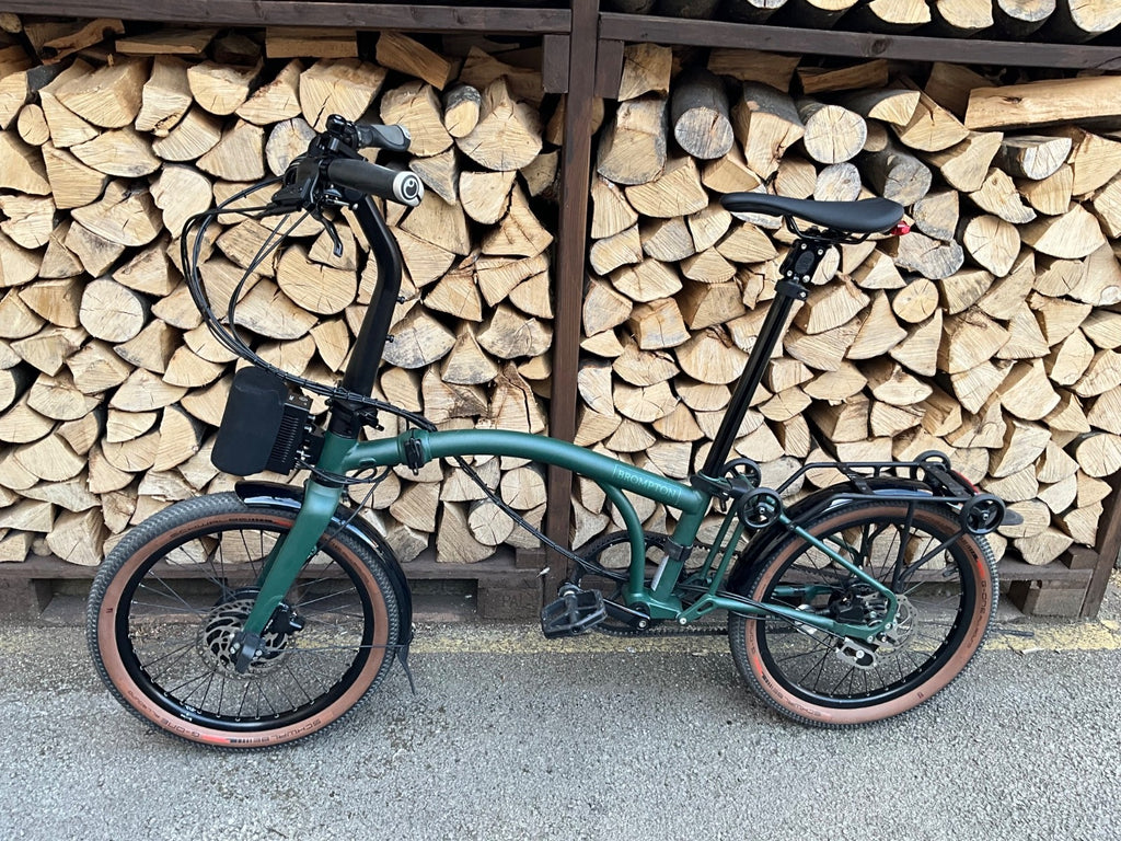 Brompton G Line Forest Green Large. Rohloff - ARCC conversion
