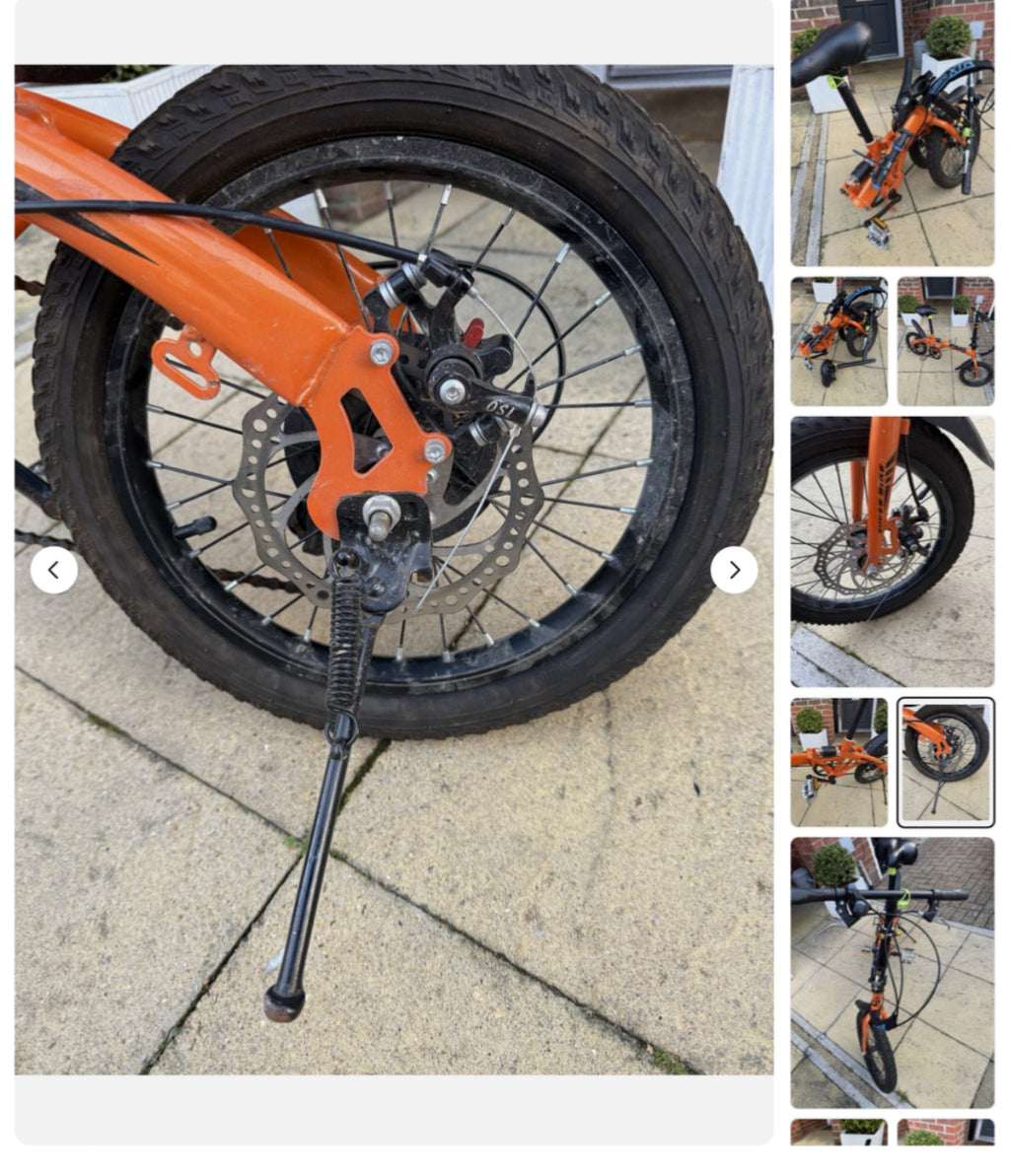 Fold Up Suspension Bike Bicycle