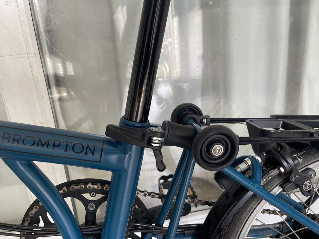 Brompton M6R 2024 C-line Ocean Blue Brooks Saddle MINT CONDITION✅FREE&FAST P&P🚚