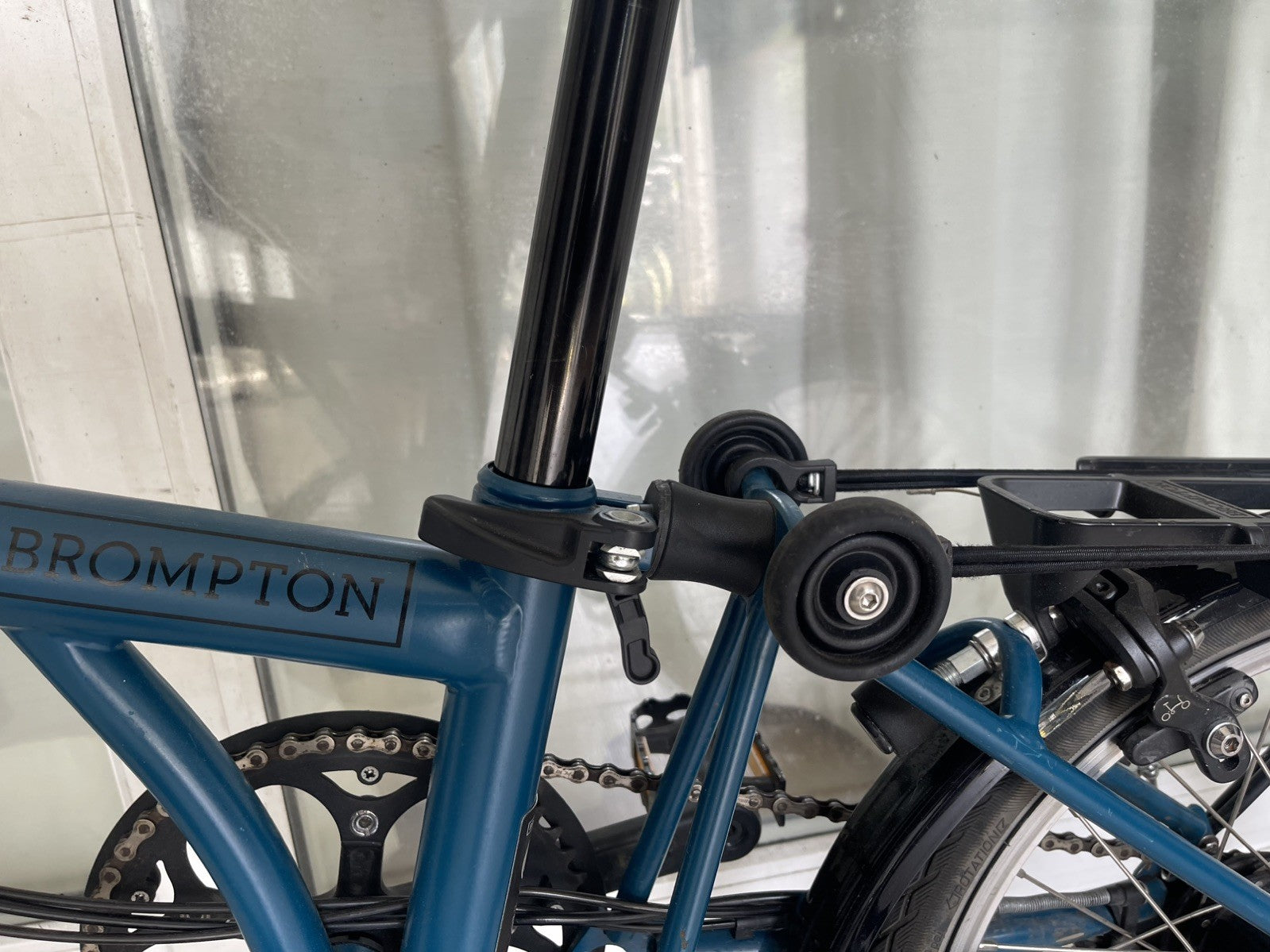 Brompton M6R 2024 C-line Ocean Blue Brooks Saddle MINT CONDITION✅FREE&FAST P&P🚚