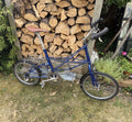 Alex Moulton Separable APB Bike with wishbone handlebars and bespoke day rack