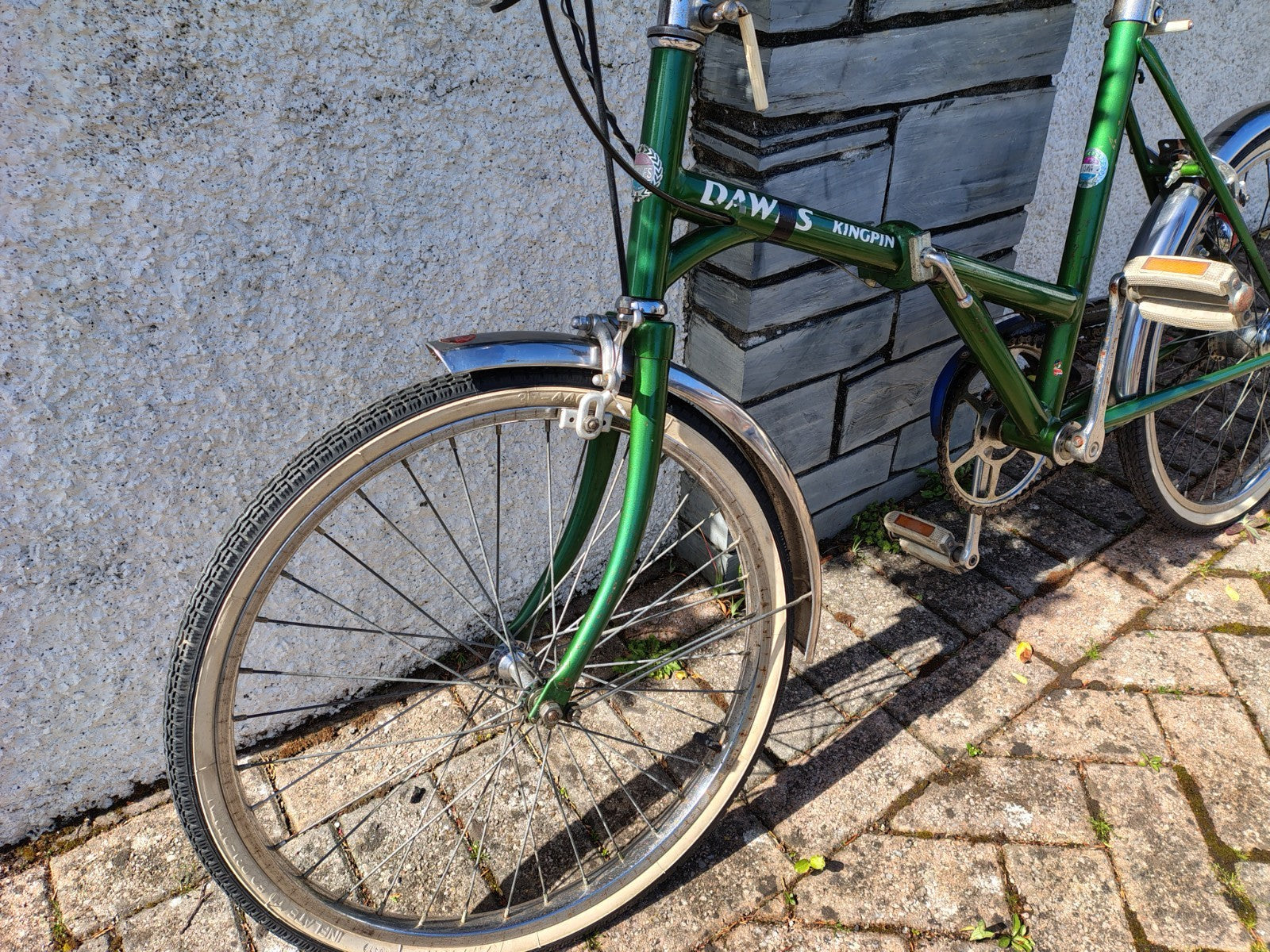 Dawes Kingpin Vintage 70/80's Folding Bicycle Rides OK.