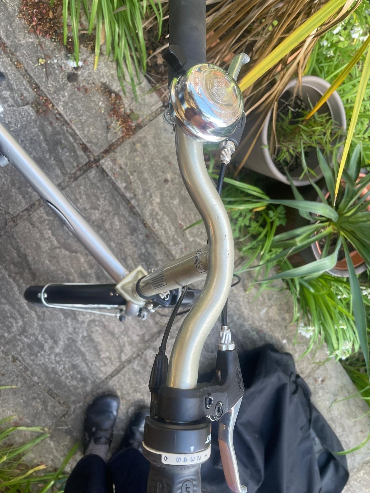 Phillips Folding Bike Silver