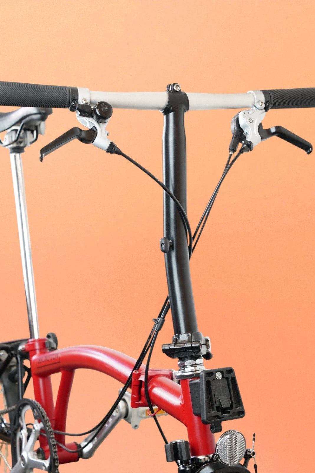Brompton S2E (C Line) - Red & Black